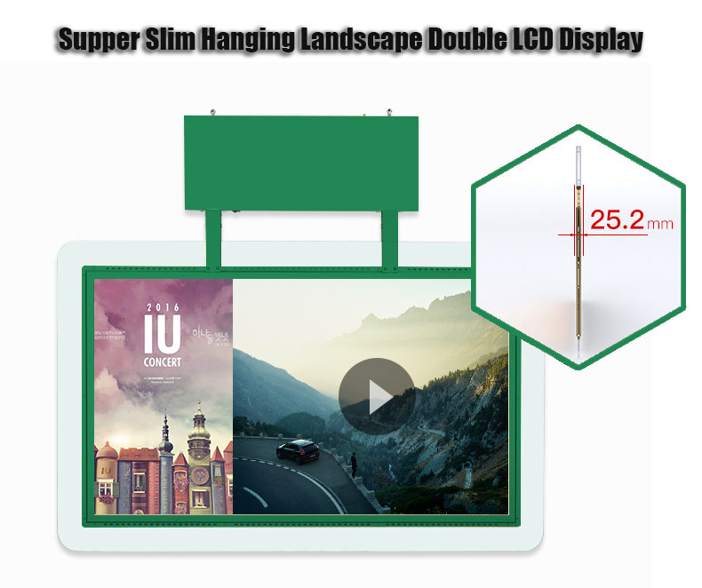 Supper-Slim-Hanging-Landscape-Dual-LCD-Publicidad-Player