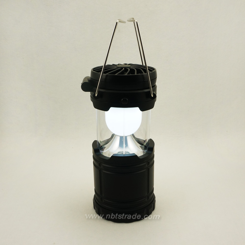 Collapsible Camping Lantern with Fan