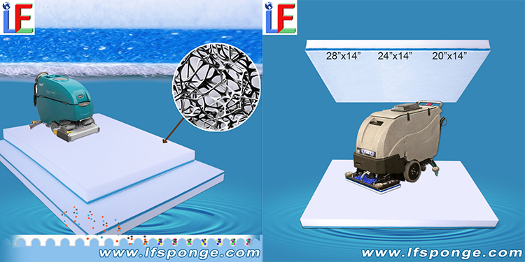 Fleece-Melamine-Square-Floor-Pad Fleece-Melamine-Square-Floor-Pad