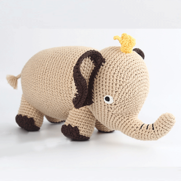 Hand Knitted Elephant