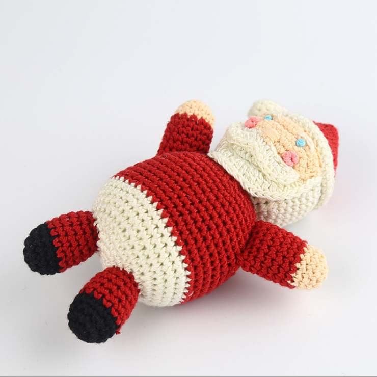 Hand Knitted Santa Claus