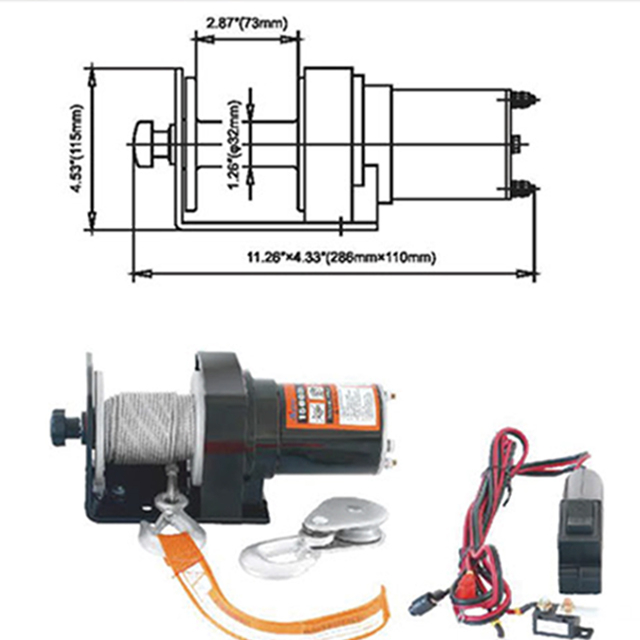 DW750 Electric Winch Series