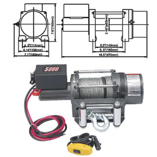 DW5000 Electric Winch Series