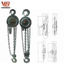 Fastetst Delivery 1 Ton 2 Ton 3 Ton Stainless Steel Lever Blocks Hand Chain Lever Block/Hoist Stainless Steel Chain