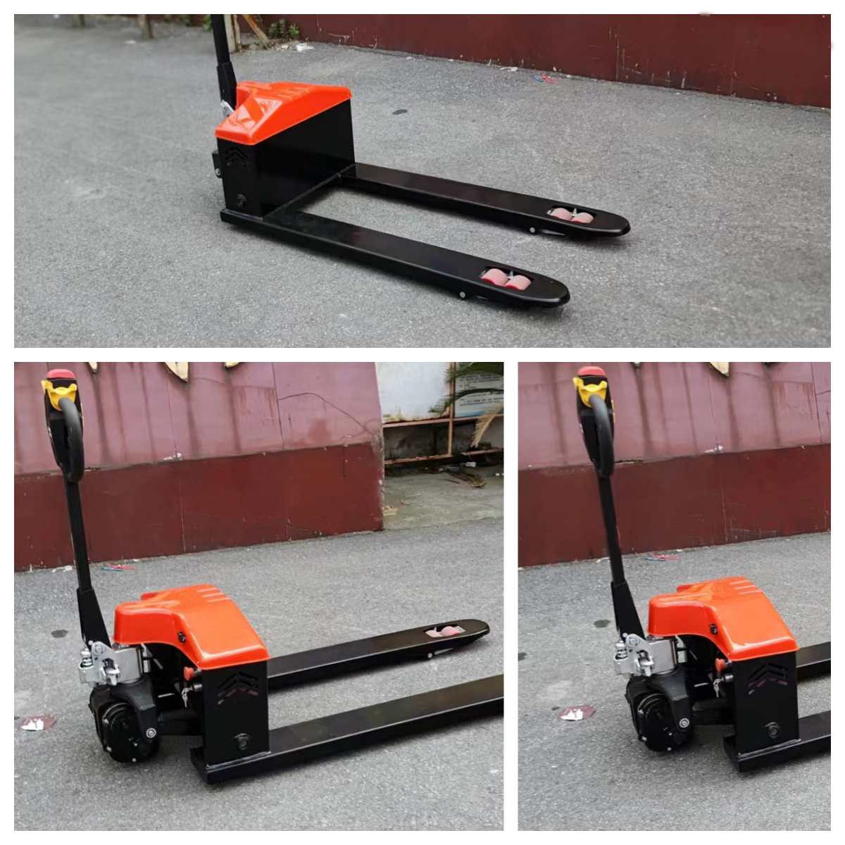 1.5ton battery operated china powered rough customized electric pallet forklift truck