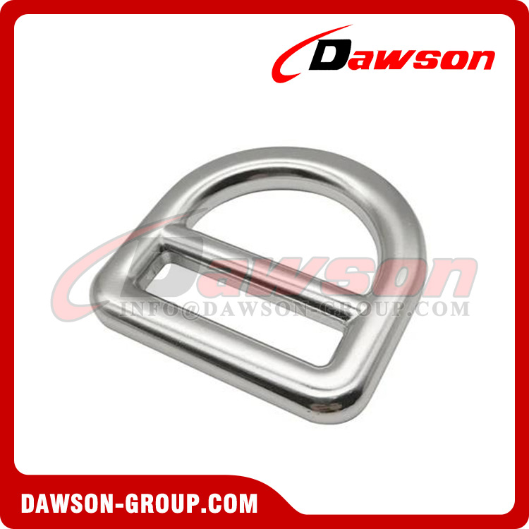 DSJ-A3007 Anillo en D de aluminio para protección contra caídas y escalada en exteriores, anillo en D para arneses de seguridad de aluminio de 45 mm