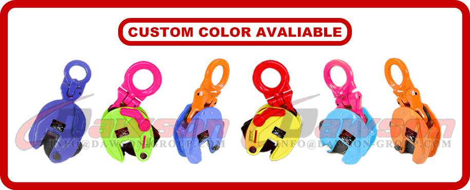 Bra&ccedil;adeira de placa universal tipo DS-CD para eleva&ccedil;&atilde;o e transporte de placas de a&ccedil;o - Dawson Group Ltd.