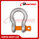 DAWSON BRAND Grade T8 DG209A تكبل من سبائك الصلب مزورة مع دبوس لولبي، تكبل دبوس مرساة فئة G8