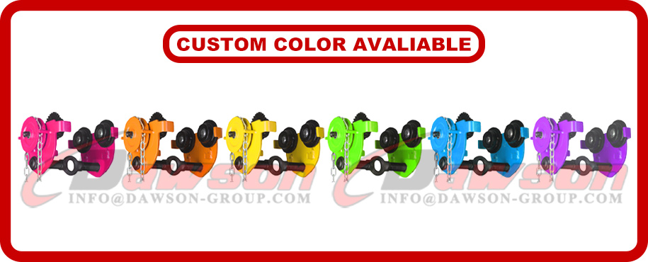 DS-GCL-FK タイプ ギヤード トロリー クランプ - Dawson Group Ltd. - 中国メーカー、サプライヤー