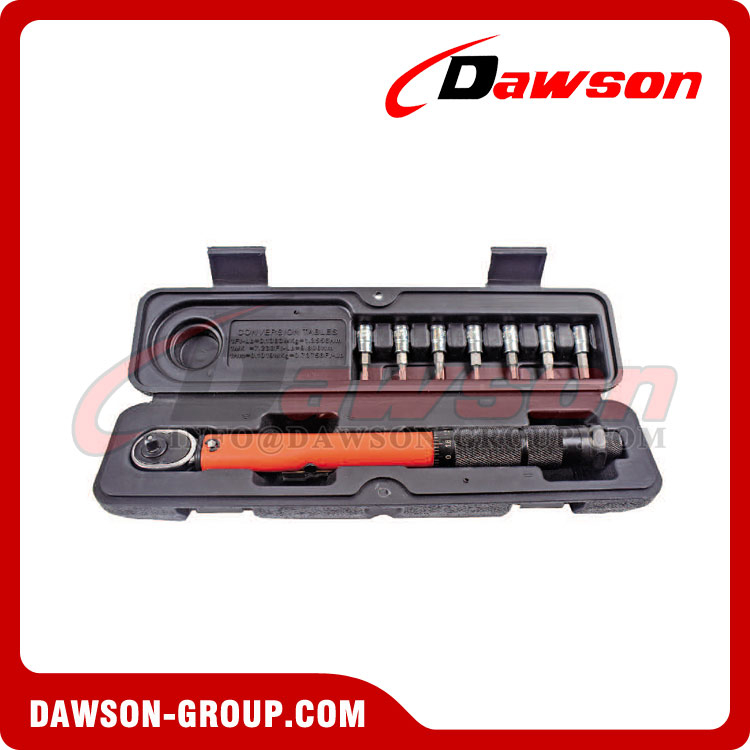 DSTDW1234 مفتاح عزم الدوران 1/4 بوصة 5-25NM، أدوات قبضة الأنابيب 