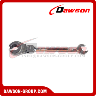 DSTDW1243F Llave de tuerca abocinada con trinquete flexible