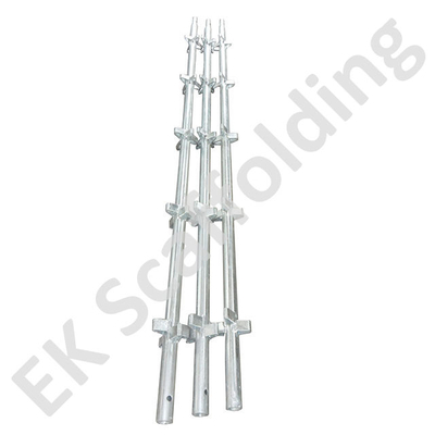 Sistema de andamios Kwikstage vertical pintado estándar galvanizado