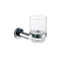 Bathroom Accessories Brass Tumber Holder with Glass Cup