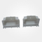 CNC metal rapid prototyping with color painting