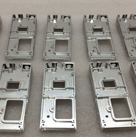 CNC machining metal prototype with surface finishing
