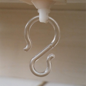 CFLY07CX POP Plastic Sign Price Tag Card Display S Hanging Hooks H37mm For Retail Store Promotion Good Quality