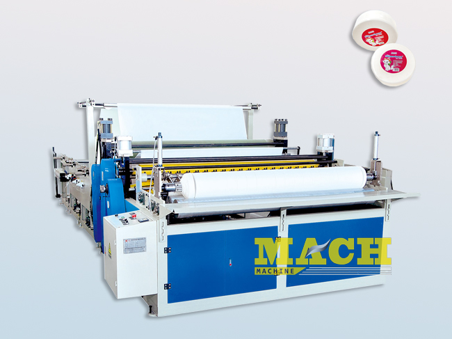 Small Size Jumbo Roll Slitting and Rewinding Machine Small Size Jumbo Roll Slitting and Rewinding Machine