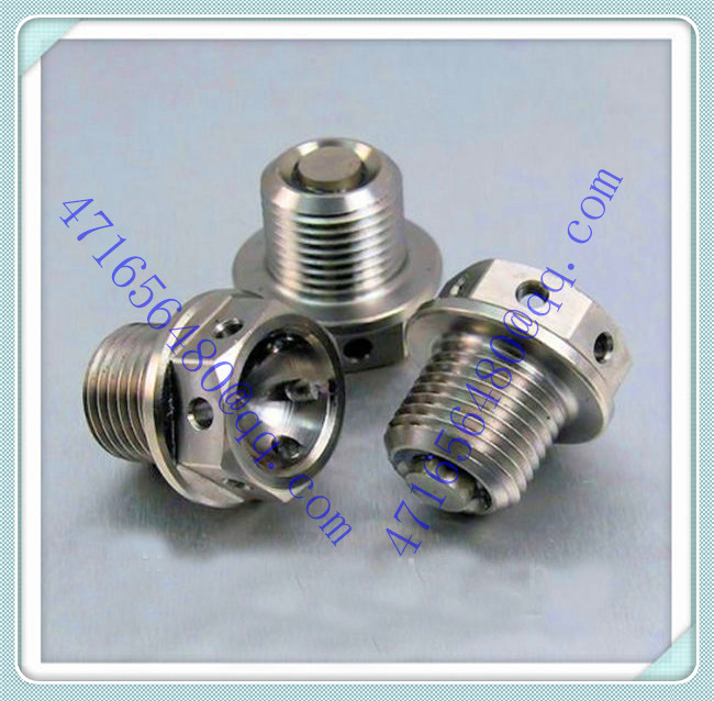 titanium oil drain plug bolt