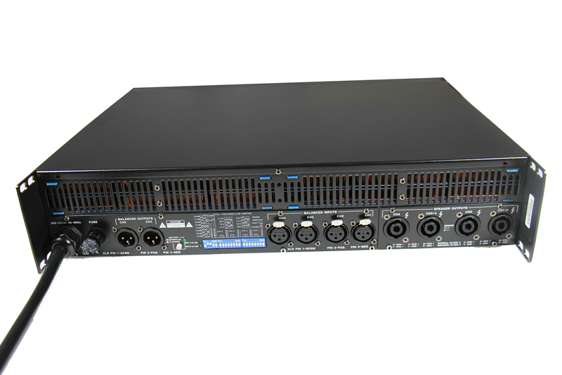 FP6000Q Potencia de amplificador TD de 4 canales