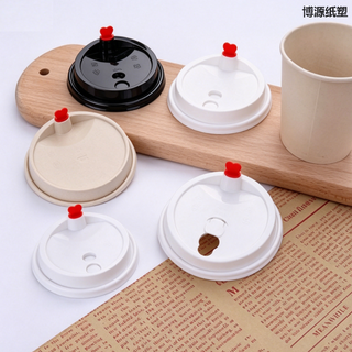 Disposable PP Coffee Tea Cup Lids, Leak Proof, Custom Printing & Mold Available