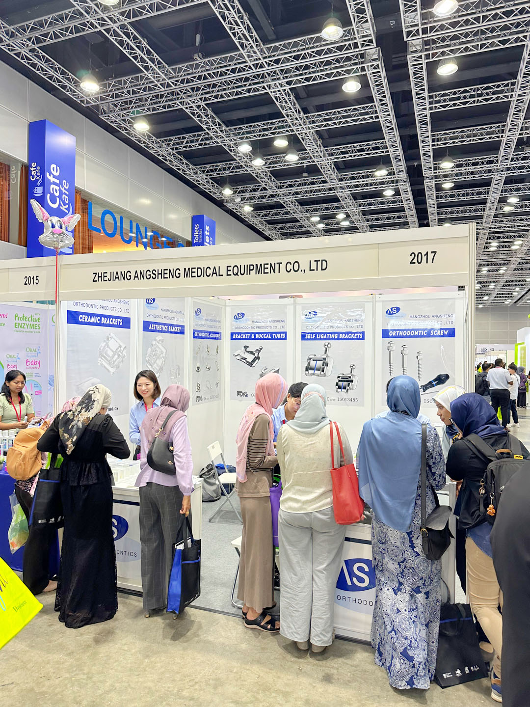 2023年8月 昂升正畸参加马来西亚展览