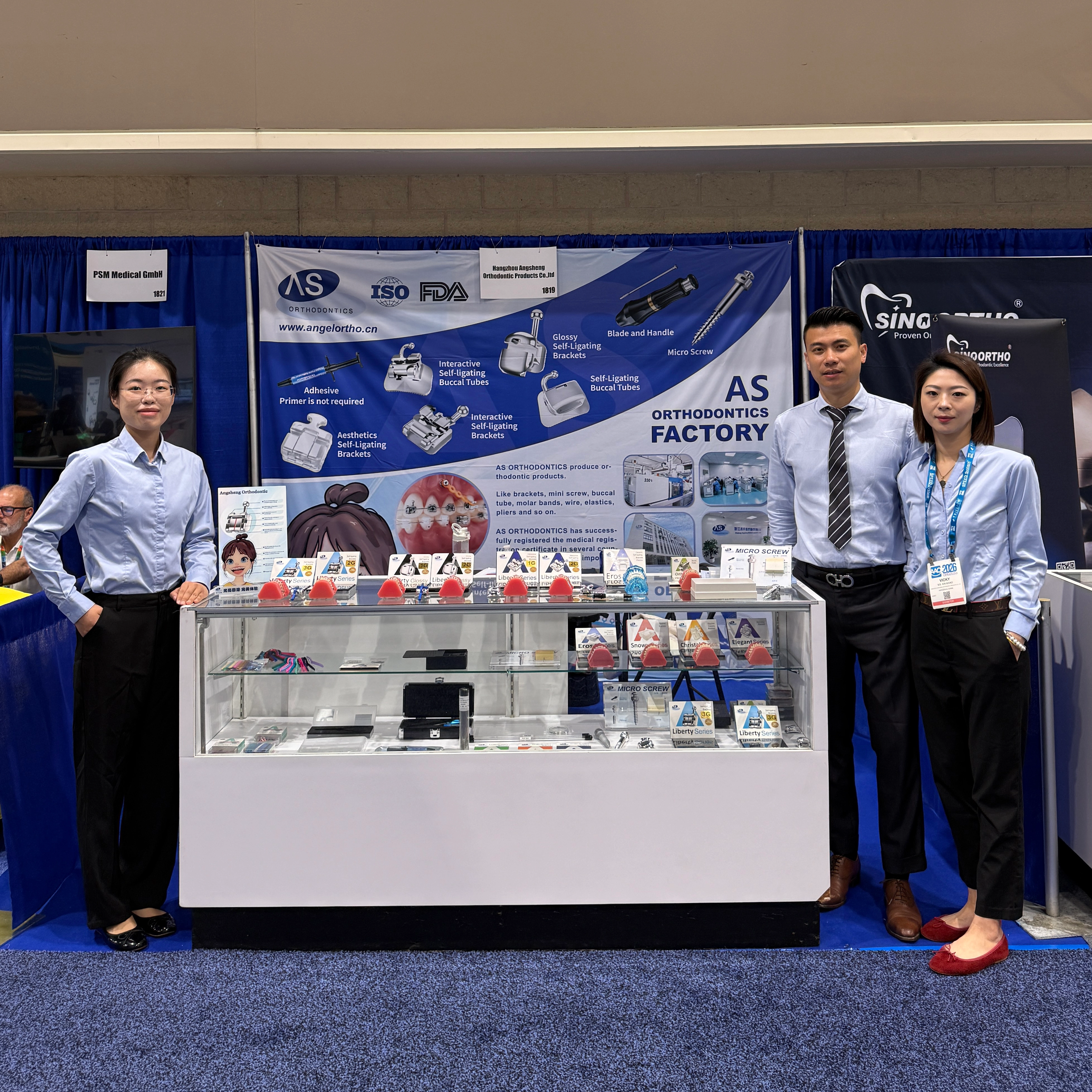 AS-Orthodontics may 2026 AAO at the exhibition in Orlando
