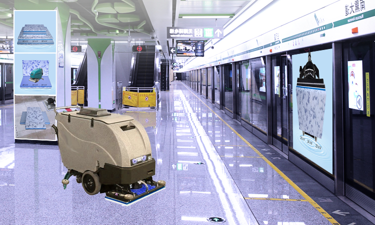 Subway platforms Floor cleaning melamine pad Square Oscillating Floor Scrubber Pad Fleece-Composited Combo Melamine Square pad Subway platforms Floor cleaning melamine pad Square Oscillating Floor Scrubber Pad Fleece-Composited Combo Melamine Square pad