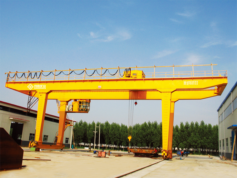 A Type Double Girder Gantry Crane with Hook