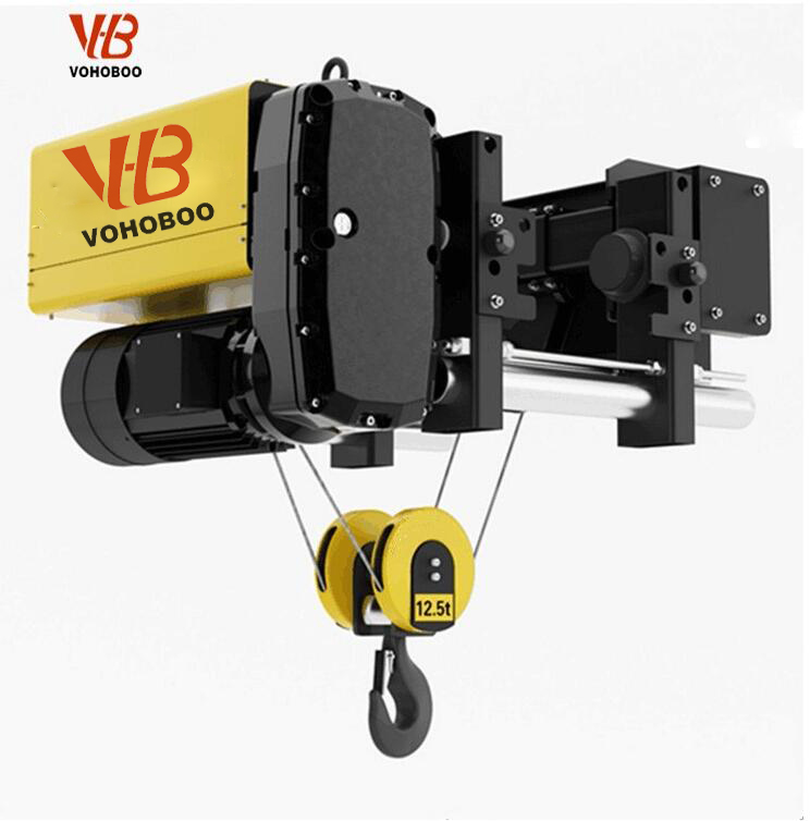 European Standard 2 ton 5t 10t 20t 35 ton Motorized Electrical Monorail Wire Rope Hoist for Bridge Crane