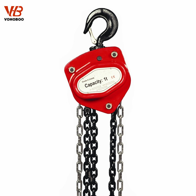 3Ton 5Ton 10Ton Chain Block Hoist Manual Chain Hoist 3m/10ft Hand Chain Lifting Hoist