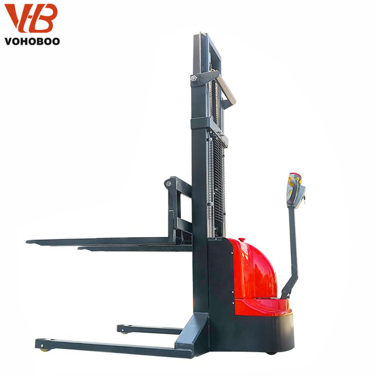 Hot Product Electric Pallet Stacker Walking Type Electric Stacking Truck Forklift 1 - 9 sets