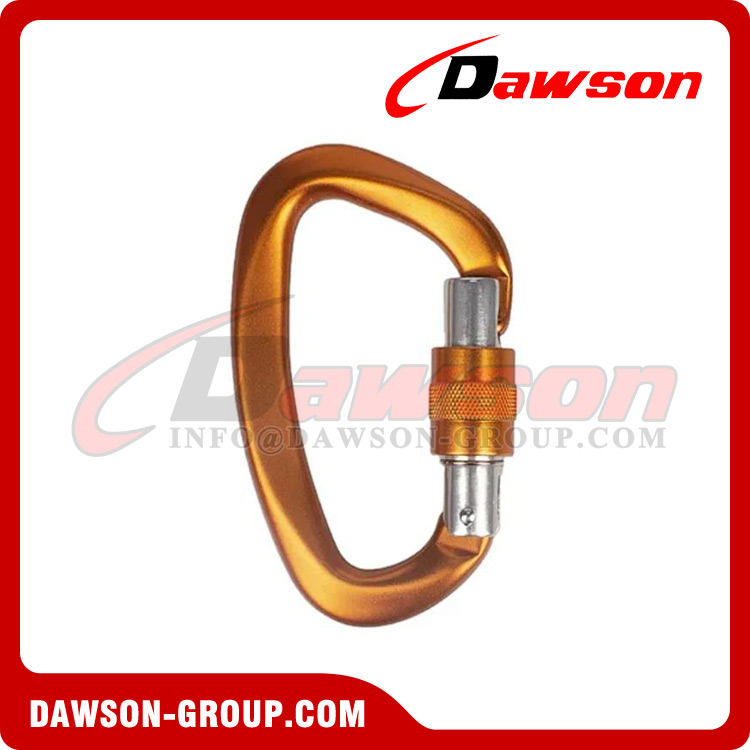 DSJ-A812N حلقة تسلق من سبائك الألومنيوم عالية الجودة، حلقة تسلق من الألومنيوم بخيط الجوز