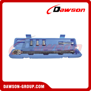 Chave de torque DSTDW1235 1/2 '' CRV 5-25NM, ferramentas de aperto de tubo 