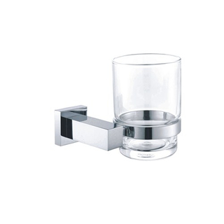 Bathroom Accessories Brass Tumber Holder with Glass Cup