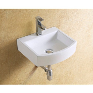 Sanitaryware ceramic hung-wall washing basin 