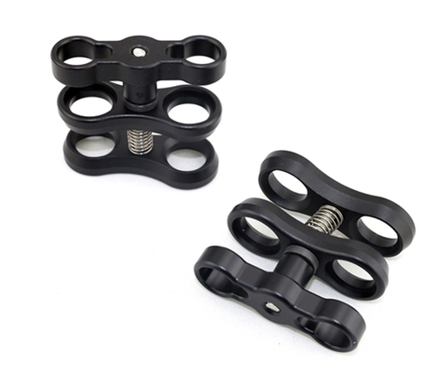 1" standard aluminum underwater ball joint adapter clamp 