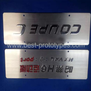 Brand name metal CNC prototypings