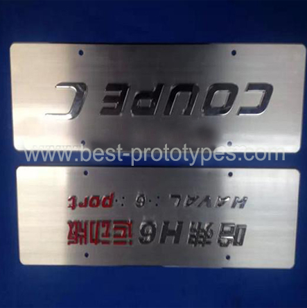 Brand name metal CNC prototypings