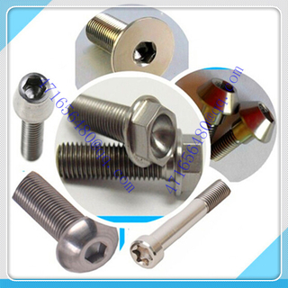 high strength Titanium metric fastener