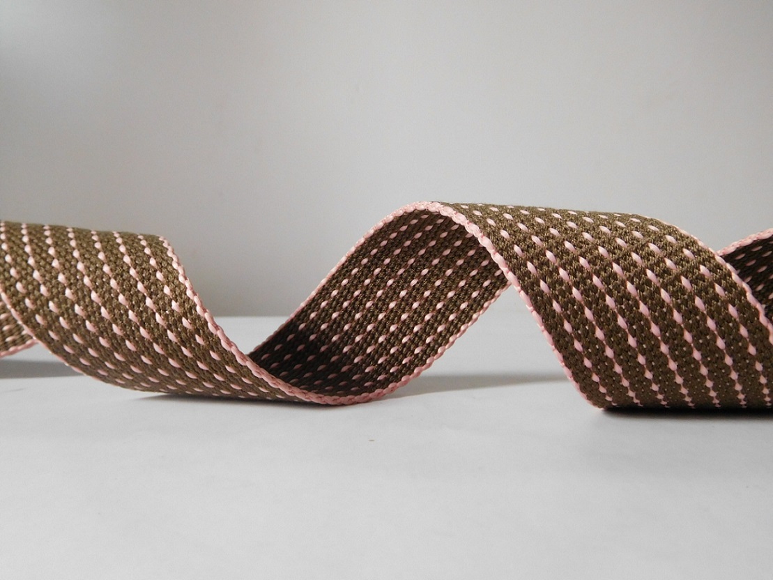 38mm polyester cotton webbing for garment accessories