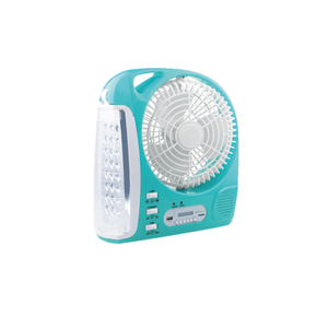 8 inch dc solar rechargeable fan