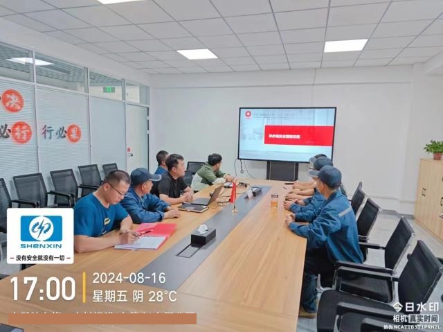 深信公司圓滿完成國內(nèi)某鋰膜公司檢修任務(wù)