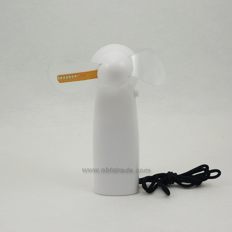 Portable Handheld Battery-operated LED Fan