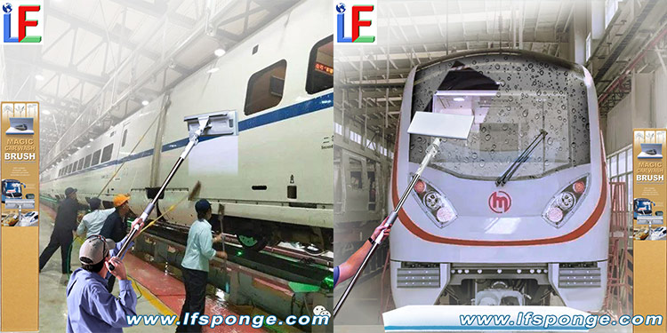 Telescopic Handle train Bus Wash Brush Telescopic Handle train Bus Wash Brush
