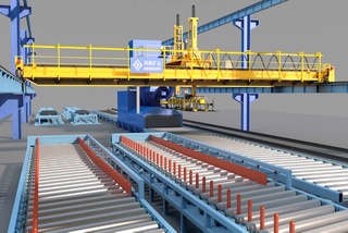 Steel Plate Automatic Handling Crane