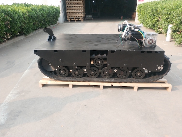 Rubber Tracked Chassis Rubber Track Undercarriage Chassis 