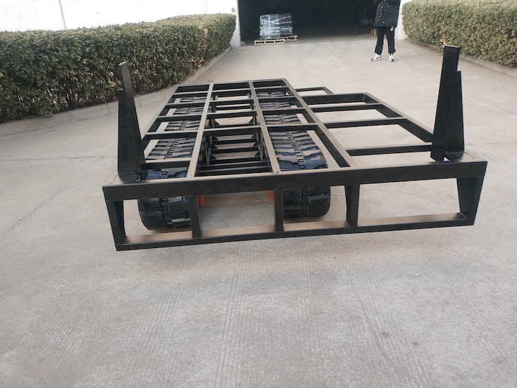 Rubber Track Chassis Undercarriage Platform