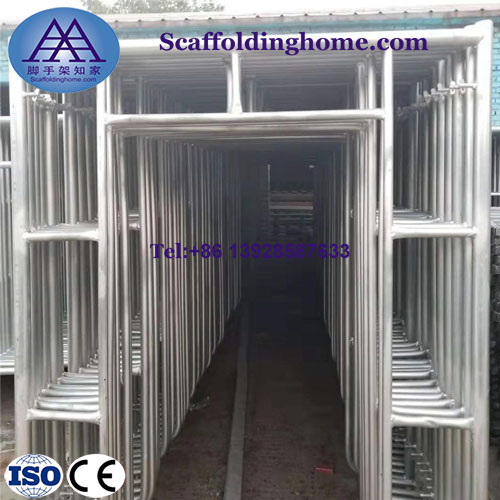 Durable And Fram Metal Painted Galvanized H Frame Scaffolding Manufacturers