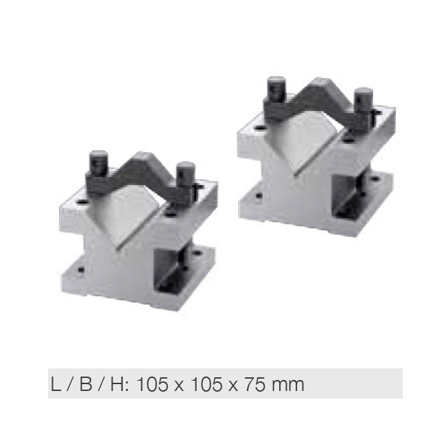 Ultra precision V-block & clamp set