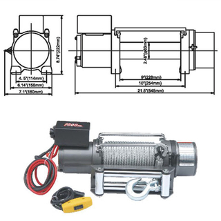 DW9000 Electric Winch Series